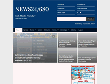 Tablet Screenshot of news24-680.com